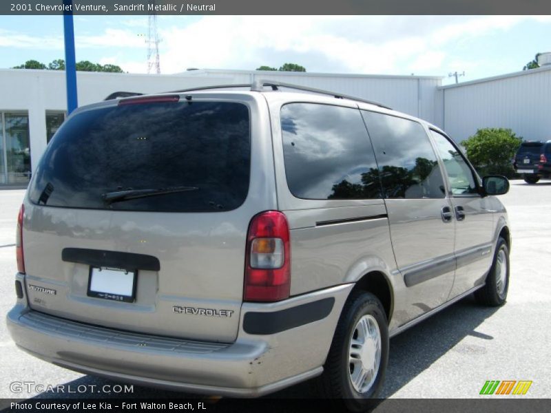 Sandrift Metallic / Neutral 2001 Chevrolet Venture