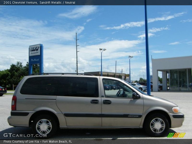 Sandrift Metallic / Neutral 2001 Chevrolet Venture