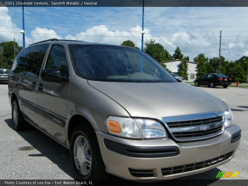 Sandrift Metallic / Neutral 2001 Chevrolet Venture