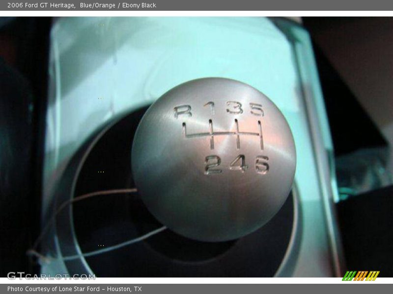 Blue/Orange / Ebony Black 2006 Ford GT Heritage