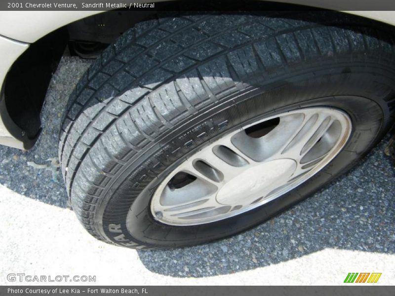 Sandrift Metallic / Neutral 2001 Chevrolet Venture