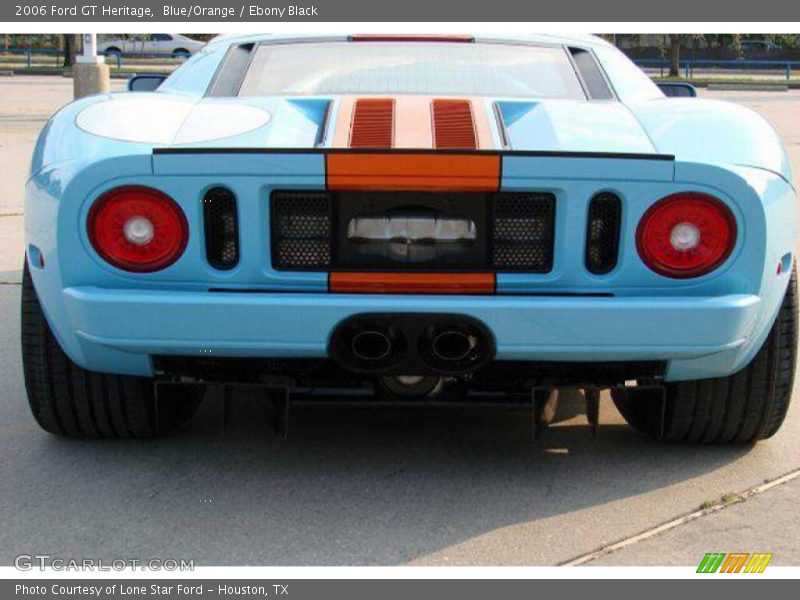 Blue/Orange / Ebony Black 2006 Ford GT Heritage