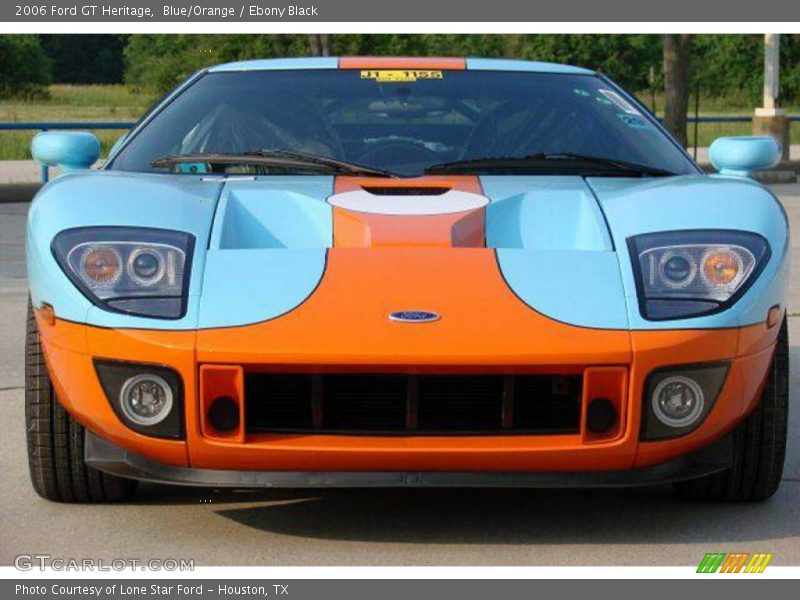 Blue/Orange / Ebony Black 2006 Ford GT Heritage