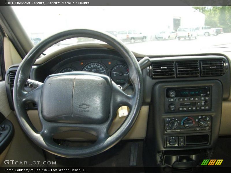 Sandrift Metallic / Neutral 2001 Chevrolet Venture