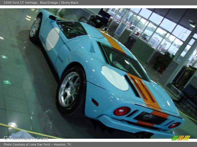 Blue/Orange / Ebony Black 2006 Ford GT Heritage