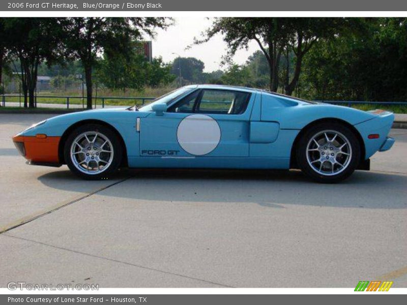Blue/Orange / Ebony Black 2006 Ford GT Heritage