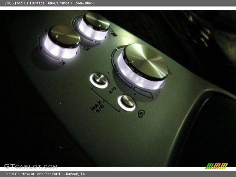 Blue/Orange / Ebony Black 2006 Ford GT Heritage