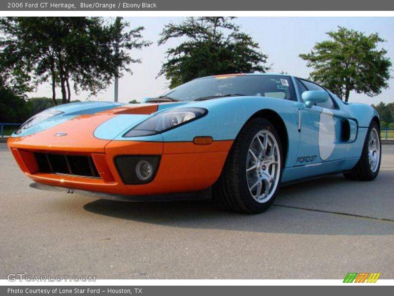 Blue/Orange / Ebony Black 2006 Ford GT Heritage