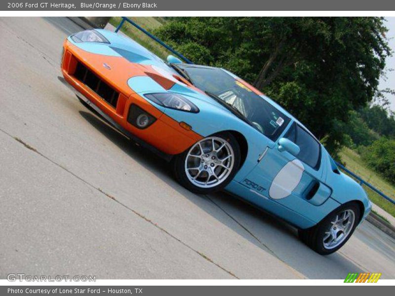 Blue/Orange / Ebony Black 2006 Ford GT Heritage