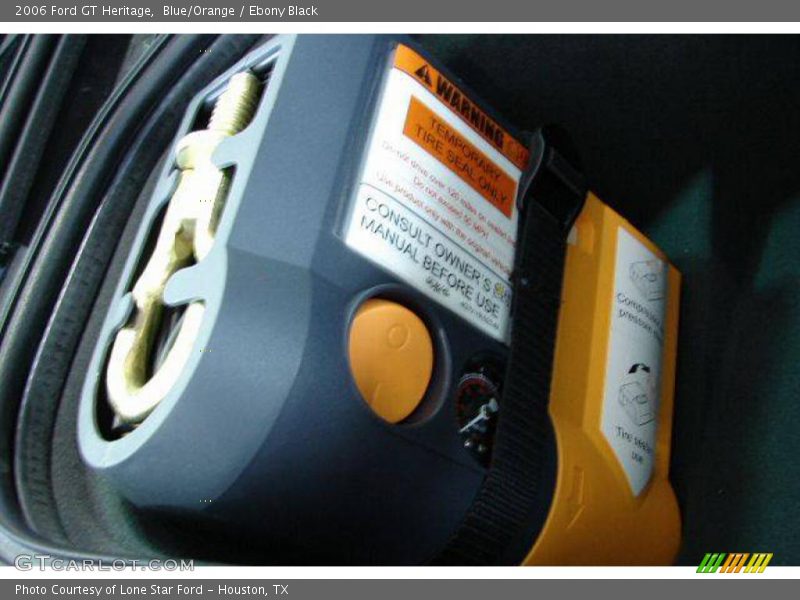 Blue/Orange / Ebony Black 2006 Ford GT Heritage