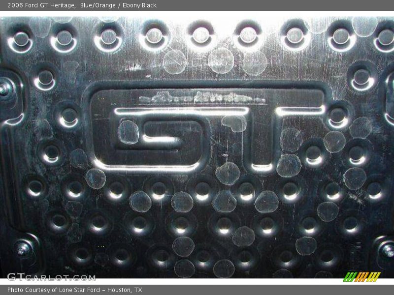 Blue/Orange / Ebony Black 2006 Ford GT Heritage