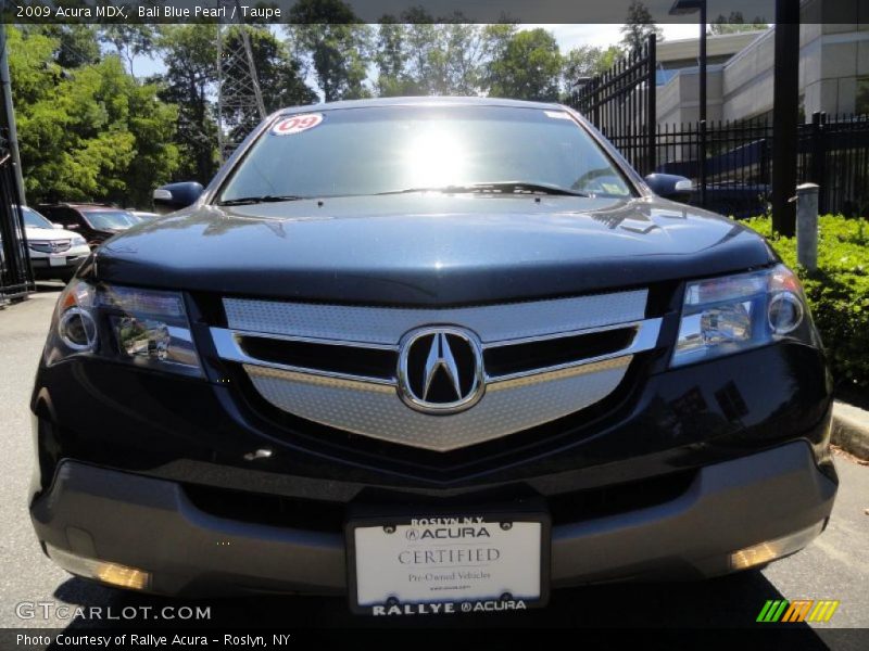 Bali Blue Pearl / Taupe 2009 Acura MDX