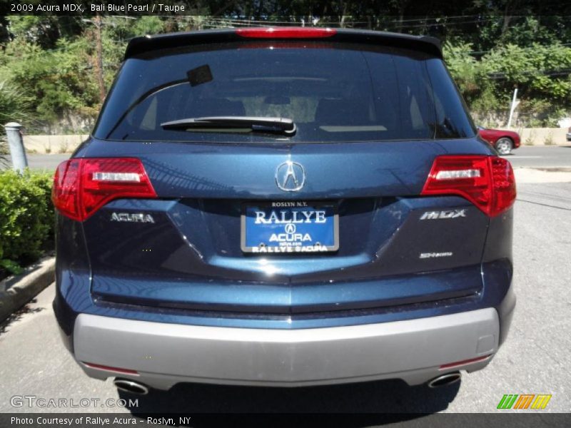 Bali Blue Pearl / Taupe 2009 Acura MDX