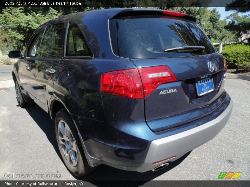 Bali Blue Pearl / Taupe 2009 Acura MDX