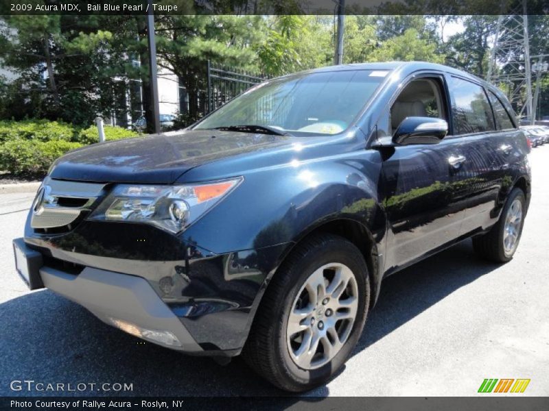 Bali Blue Pearl / Taupe 2009 Acura MDX