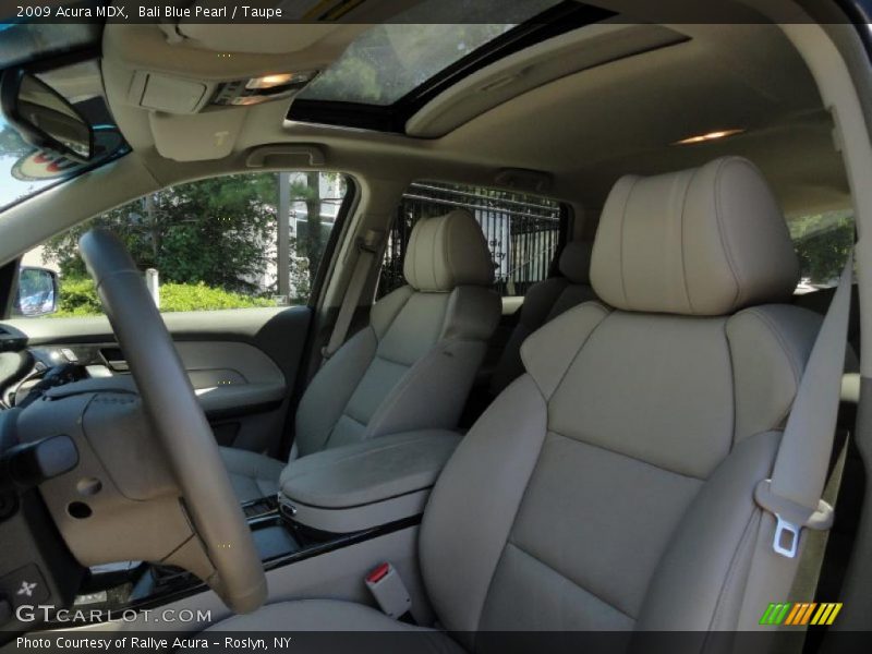 Bali Blue Pearl / Taupe 2009 Acura MDX