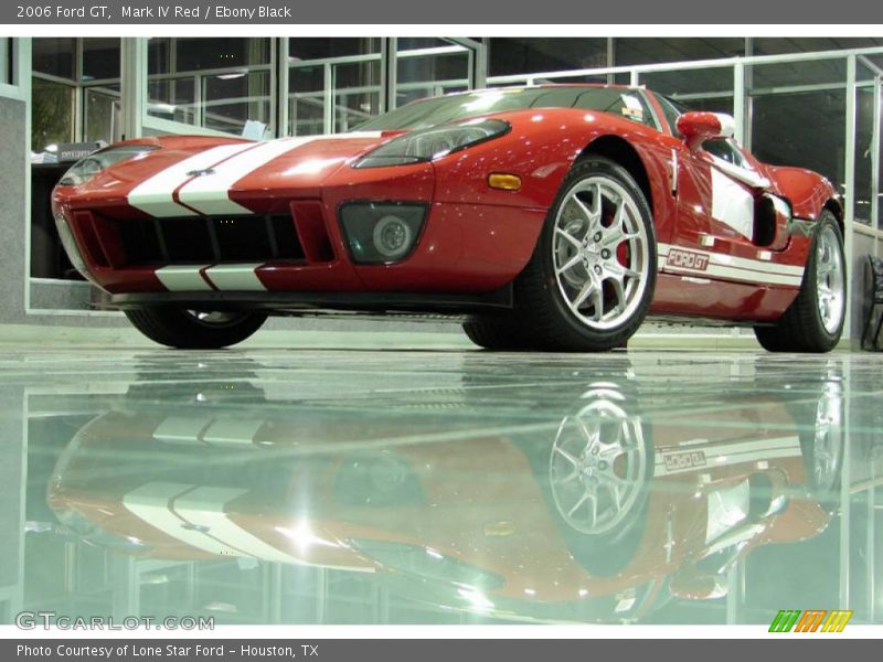 Mark IV Red / Ebony Black 2006 Ford GT