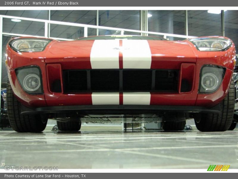 Mark IV Red / Ebony Black 2006 Ford GT