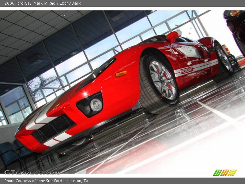 Mark IV Red / Ebony Black 2006 Ford GT