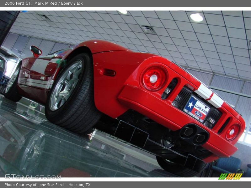 Mark IV Red / Ebony Black 2006 Ford GT