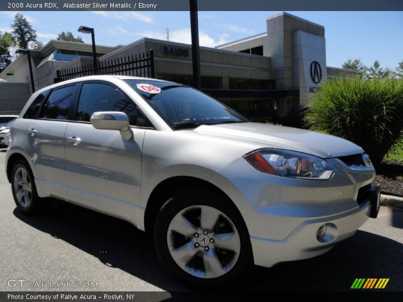 Alabaster Silver Metallic / Ebony 2008 Acura RDX
