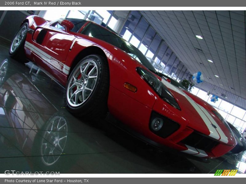 Mark IV Red / Ebony Black 2006 Ford GT
