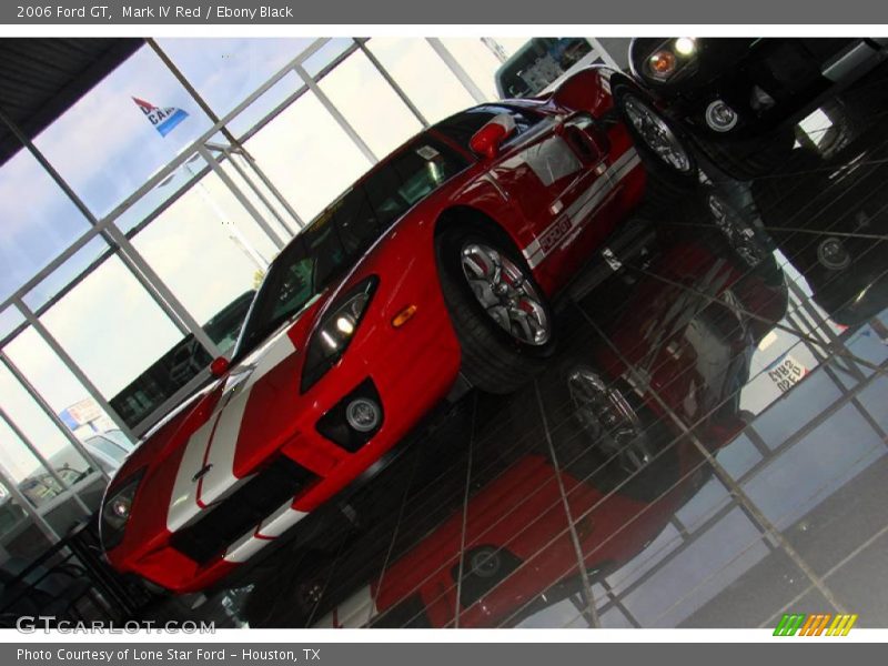 Mark IV Red / Ebony Black 2006 Ford GT