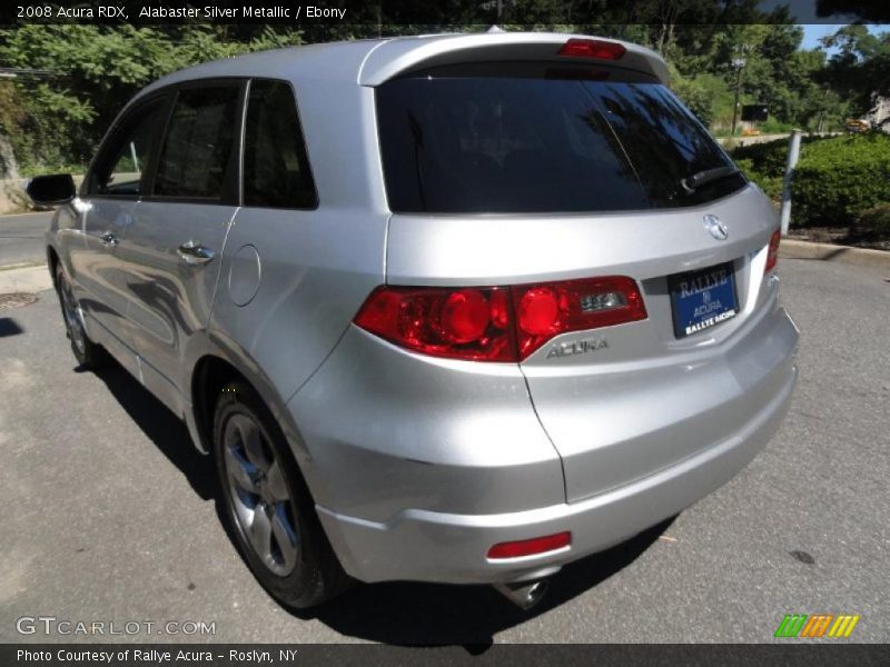 Alabaster Silver Metallic / Ebony 2008 Acura RDX