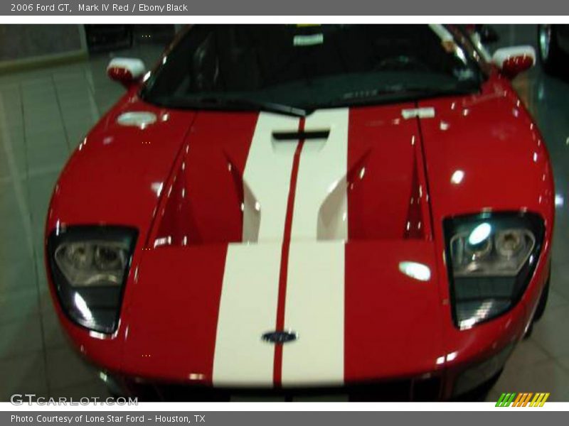 Mark IV Red / Ebony Black 2006 Ford GT