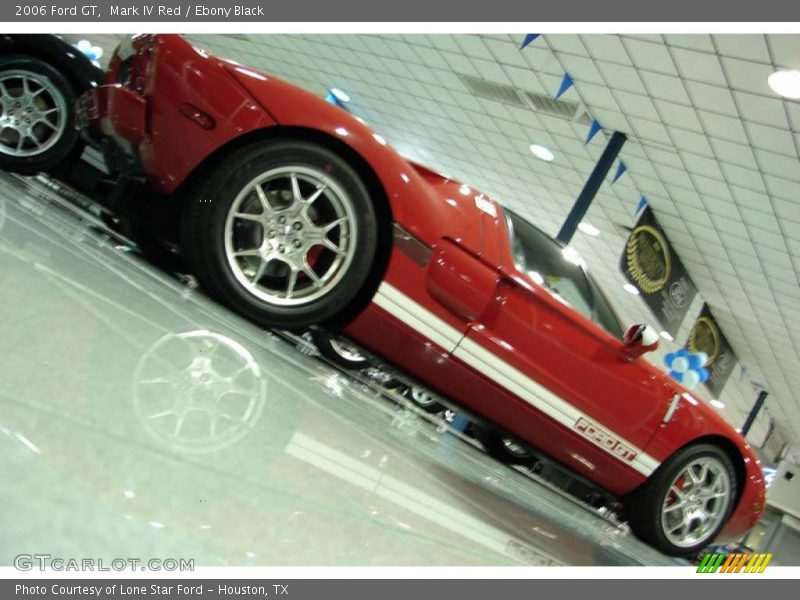 Mark IV Red / Ebony Black 2006 Ford GT