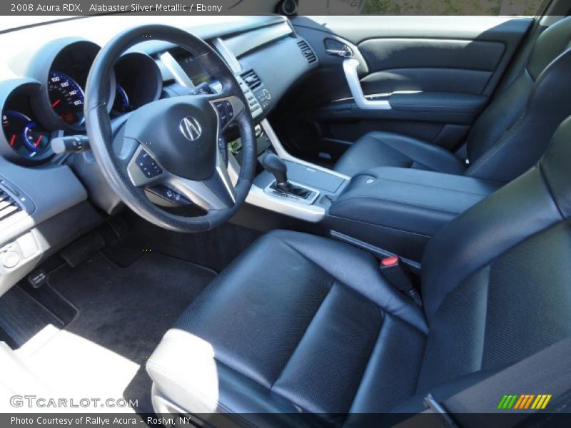 Alabaster Silver Metallic / Ebony 2008 Acura RDX