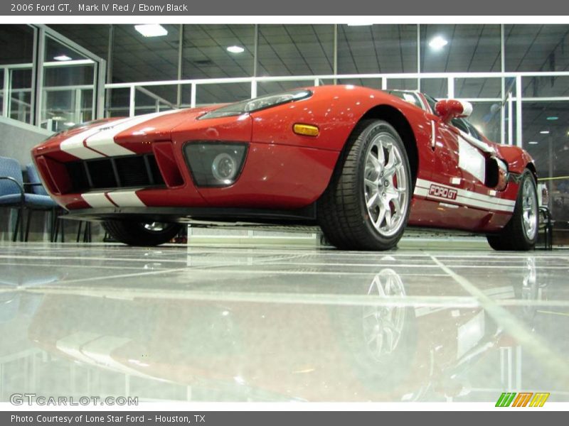 Mark IV Red / Ebony Black 2006 Ford GT