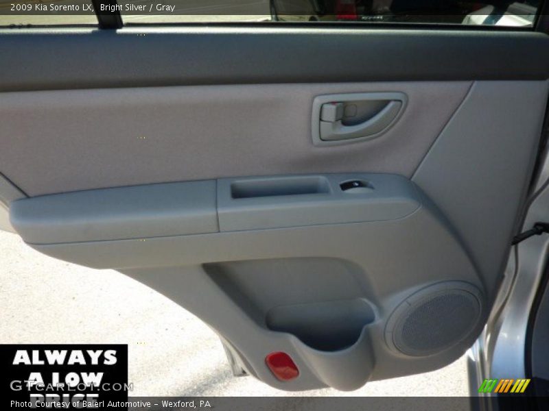 Bright Silver / Gray 2009 Kia Sorento LX