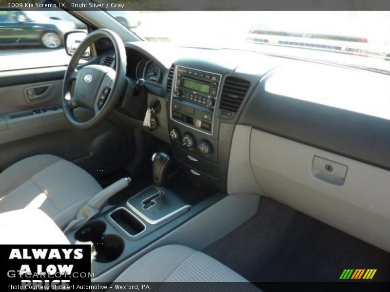 Bright Silver / Gray 2009 Kia Sorento LX