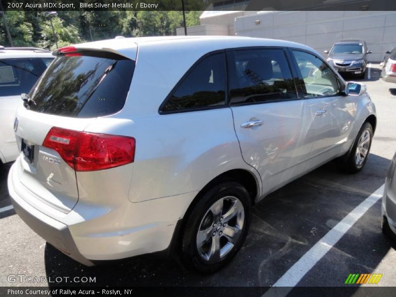 Billet Silver Metallic / Ebony 2007 Acura MDX Sport