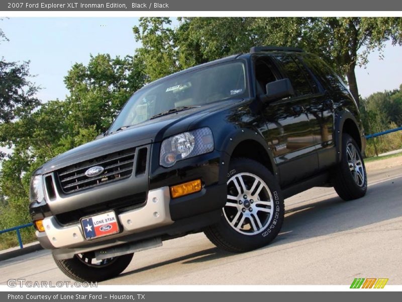 Black / Black 2007 Ford Explorer XLT Ironman Edition
