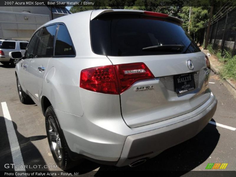 Billet Silver Metallic / Ebony 2007 Acura MDX Sport