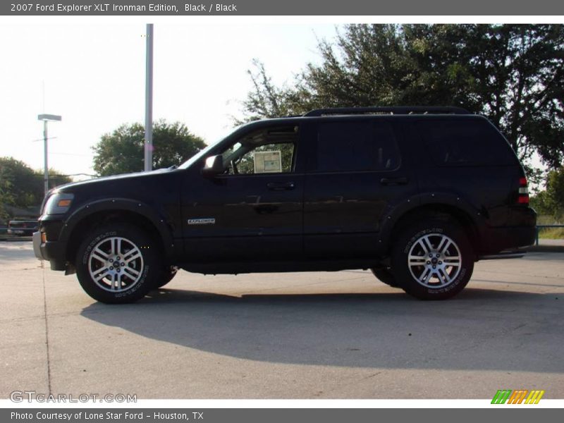 Black / Black 2007 Ford Explorer XLT Ironman Edition
