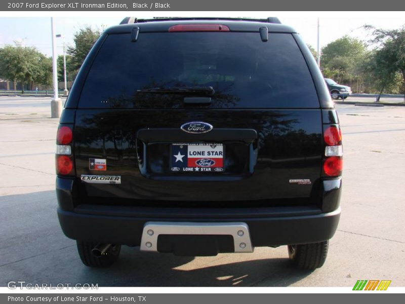 Black / Black 2007 Ford Explorer XLT Ironman Edition