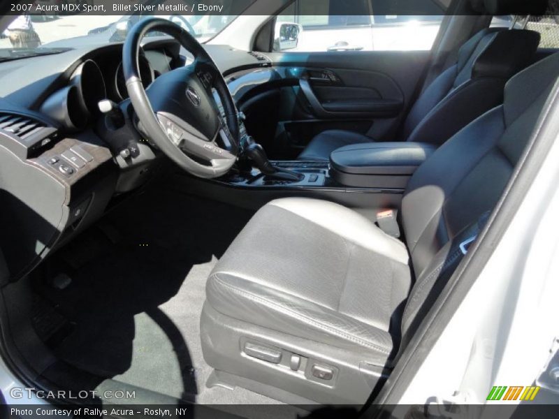 Billet Silver Metallic / Ebony 2007 Acura MDX Sport