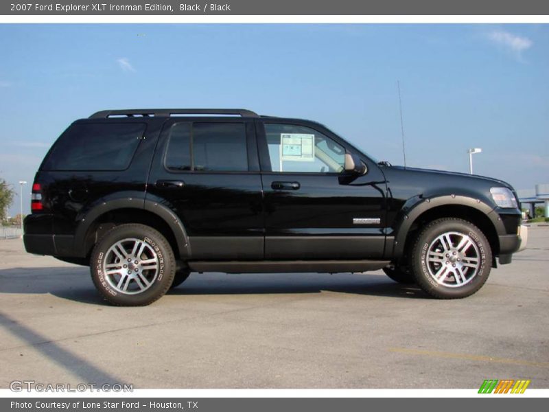 Black / Black 2007 Ford Explorer XLT Ironman Edition