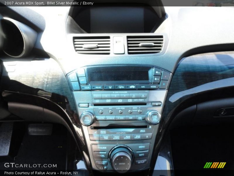Billet Silver Metallic / Ebony 2007 Acura MDX Sport