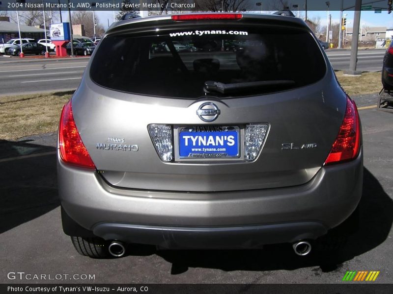 Polished Pewter Metallic / Charcoal 2004 Nissan Murano SL AWD