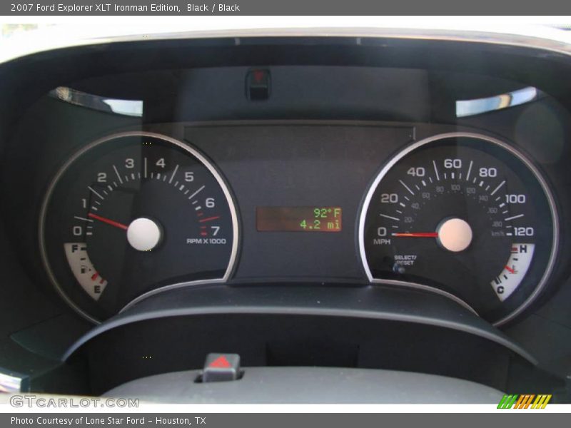 Black / Black 2007 Ford Explorer XLT Ironman Edition