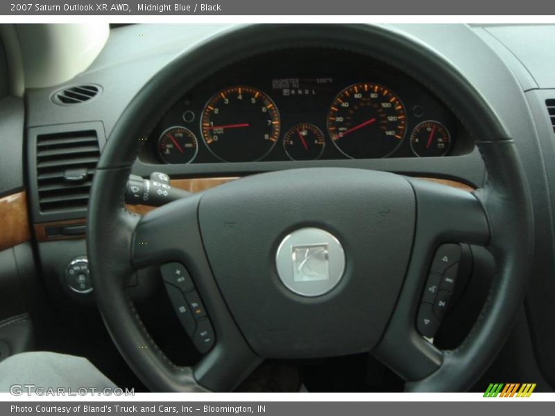 Midnight Blue / Black 2007 Saturn Outlook XR AWD