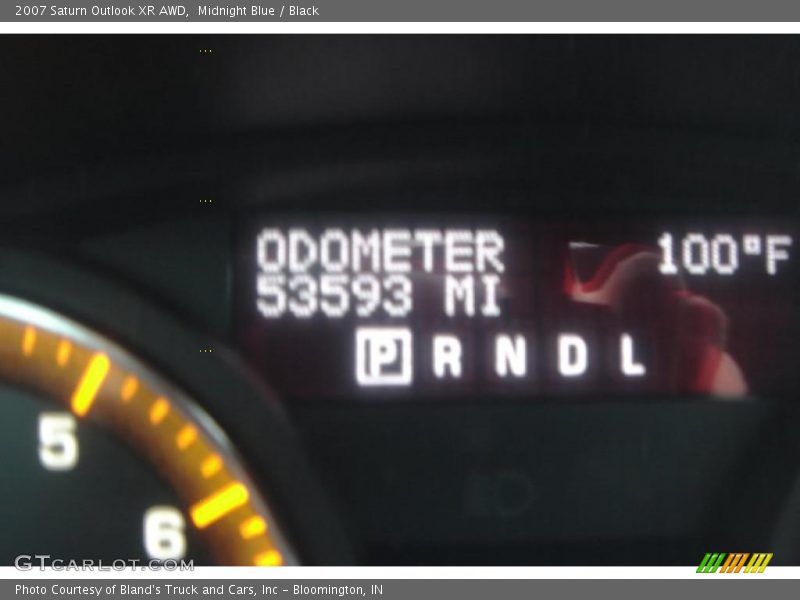 Midnight Blue / Black 2007 Saturn Outlook XR AWD
