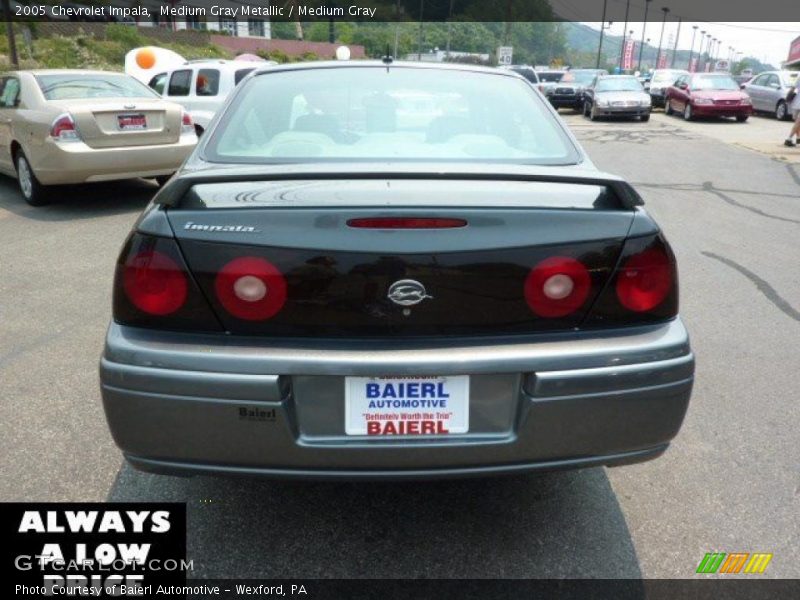 Medium Gray Metallic / Medium Gray 2005 Chevrolet Impala