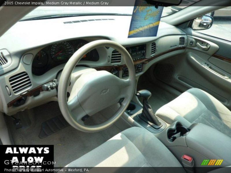 Medium Gray Metallic / Medium Gray 2005 Chevrolet Impala