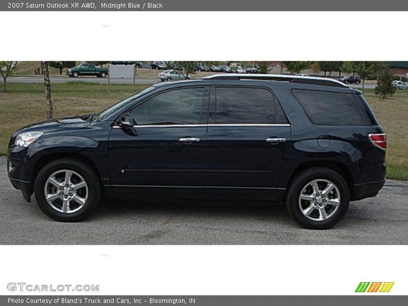 Midnight Blue / Black 2007 Saturn Outlook XR AWD