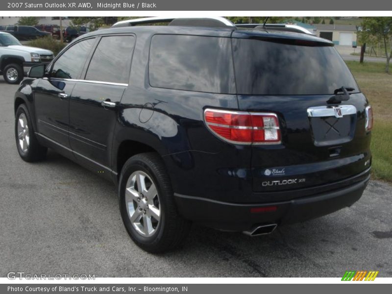 Midnight Blue / Black 2007 Saturn Outlook XR AWD